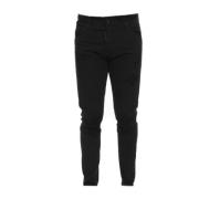 Dsquared2 Svarta Distressed Jeans Ss22 Black, Herr