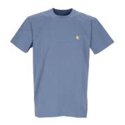 Carhartt Wip Chase Storm Blue/gold T-shirt Blue, Herr