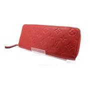 Louis Vuitton Vintage Pre-owned Laeder plnbcker Red, Dam