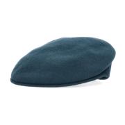 Kangol Flat Keps Ull Broderad Logotyp Green, Herr