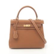 Hermès Vintage Pre-owned Laeder handvskor Brown, Dam