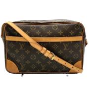 Louis Vuitton Vintage Pre-owned Canvas louis-vuitton-vskor Brown, Dam