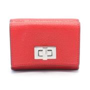 Fendi Vintage Pre-owned Laeder plnbcker Red, Dam