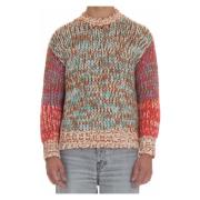 Roberto Collina MultiColour Sweaters Handgjorda Over Fit Multicolor, H...