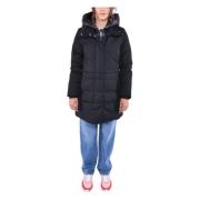 Woolrich 2 i 1 Puffy Parka Black, Dam