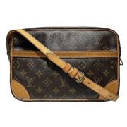 Louis Vuitton Vintage Pre-owned Canvas louis-vuitton-vskor Brown, Dam