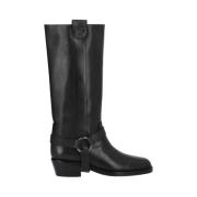 Free Lance Carma Western Boot Black, Dam