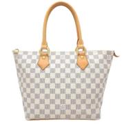 Louis Vuitton Vintage Pre-owned Canvas louis-vuitton-vskor White, Dam