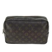 Louis Vuitton Vintage Pre-owned Canvas louis-vuitton-vskor Brown, Dam