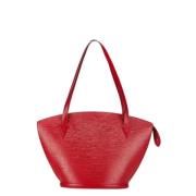 Louis Vuitton Vintage Pre-owned Laeder louis-vuitton-vskor Red, Dam