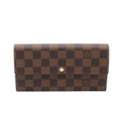 Louis Vuitton Vintage Pre-owned Laeder plnbcker Brown, Dam