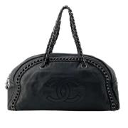 Chanel Vintage Pre-owned Laeder chanel-vskor Black, Dam