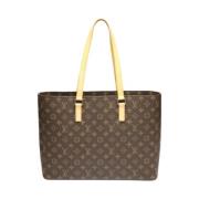 Louis Vuitton Vintage Pre-owned Canvas louis-vuitton-vskor Brown, Dam