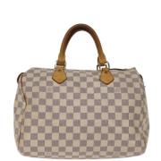 Louis Vuitton Vintage Pre-owned Canvas louis-vuitton-vskor White, Dam