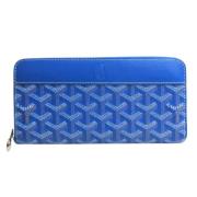 Goyard Vintage Pre-owned Canvas plnbcker Blue, Dam