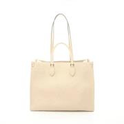 Louis Vuitton Vintage Pre-owned Laeder louis-vuitton-vskor Beige, Dam