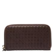 Bottega Veneta Vintage Pre-owned Laeder plnbcker Brown, Dam