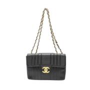 Chanel Vintage Pre-owned Laeder chanel-vskor Black, Dam