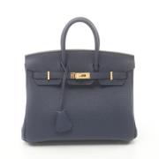 Hermès Vintage Pre-owned Laeder handvskor Blue, Dam