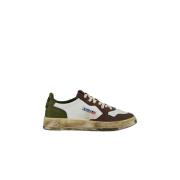 Autry Vintage Low Top Sneakers Medalist Multicolor, Herr