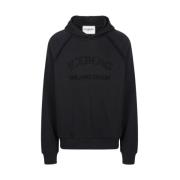 Iceberg Logo Hoodie Black, Herr