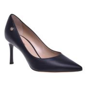 Baldinini Court shoes in black leather Black, Dam