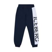 Iceberg Blå Jogger-Style Sweatpants Blue, Herr