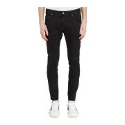 Dsquared2 Stretch Denim Jeans Black, Herr