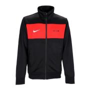 Nike Svart/Röd Track Jacket Air Tracktop Black, Herr