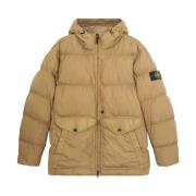 Stone Island Vindtät Crinkle Reps Jacka (Biscotto) Beige, Herr