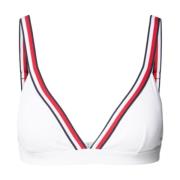 Tommy Hilfiger Triangel Bikini Topp för Kvinnor White, Dam