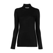 Jil Sander Långärmad T-Shirt Black, Dam