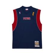 Mitchell & Ness NBA Pistons Skytte Skjorta 2003 Navy Blue, Herr