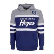 Mitchell & Ness Georgetown Hoyas Basketball Team Hoodie Blue, Herr