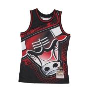 Mitchell & Ness Chicago Bulls Tank Top Basketboll Mode Black, Herr