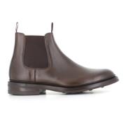 Tricker's Brun Chelsea Platta Skor Espresso Brown, Herr