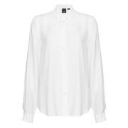 Pinko Kräm Skjorta Elegant Stil White, Dam