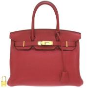 Hermès Vintage Pre-owned Laeder handvskor Red, Dam