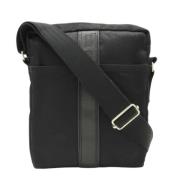 Hermès Vintage Pre-owned Canvas axelremsvskor Black, Unisex