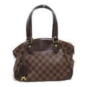 Louis Vuitton Vintage Pre-owned Canvas louis-vuitton-vskor Brown, Dam