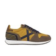 Munich Massana Club Retro Running Sneaker Yellow, Herr