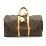 Louis Vuitton Vintage Pre-owned Plast handvskor Brown, Dam