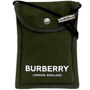 Burberry Vintage Pre-owned Tyg crossbodyvskor Green, Dam