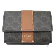 Celine Vintage Pre-owned Canvas plnbcker Black, Dam