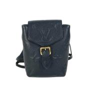 Louis Vuitton Vintage Pre-owned Tyg axelremsvskor Black, Dam