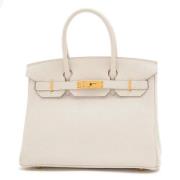 Hermès Vintage Pre-owned Laeder handvskor Gray, Dam