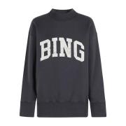 Anine Bing Stilren Sweatshirt för Män Blue, Dam