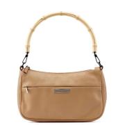 Gucci Vintage Pre-owned Laeder handvskor Beige, Dam