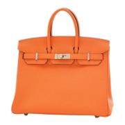 Hermès Vintage Pre-owned Laeder handvskor Orange, Dam