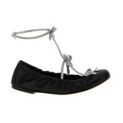 René Caovilla Svarta Ballerinaskor med Stil C12074010Na010082 Black, D...